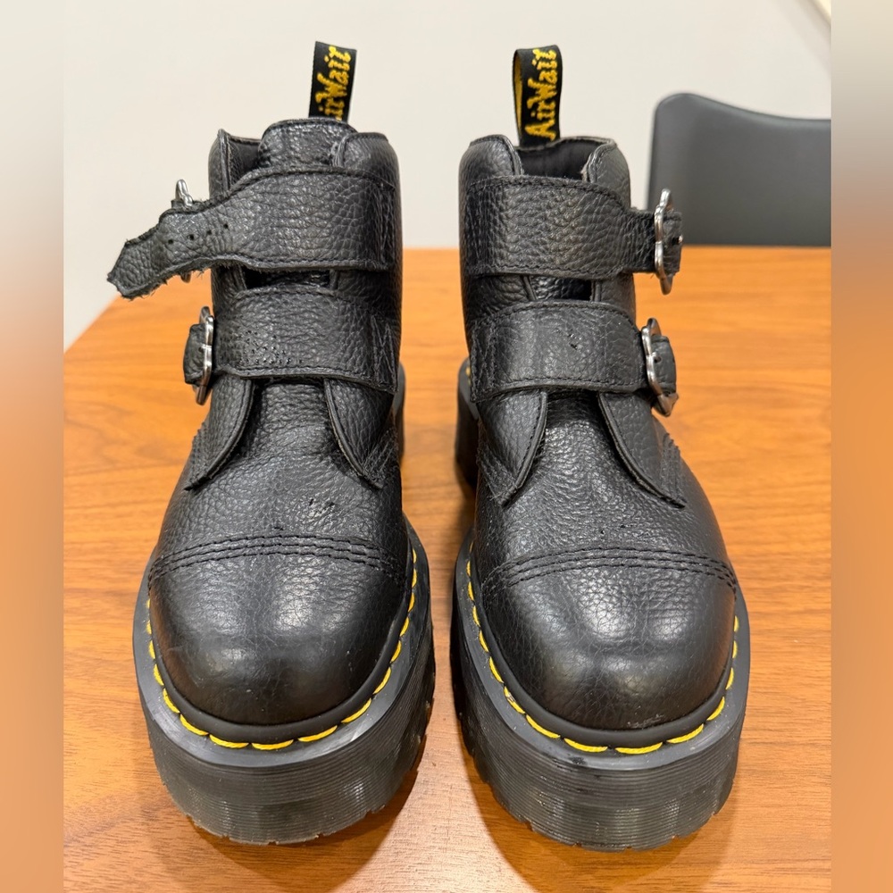 Dr. Martens Women’s Devon FlowerAnkle Boot - Picture 2 of 8